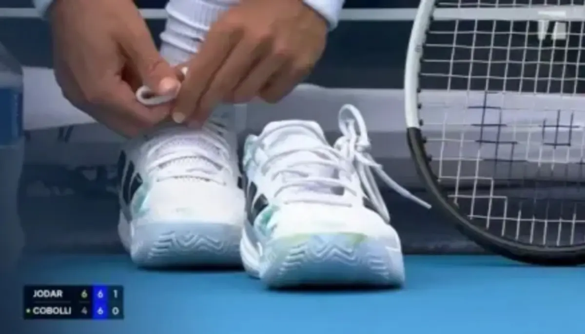 Jódar rompe cordones zapatillas