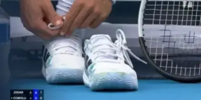Jódar rompe cordones zapatillas