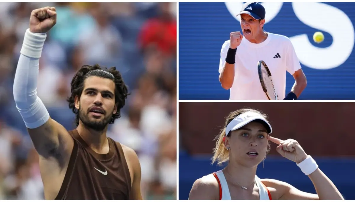 US Open 2026 Alcaraz rafa jodar Paula Badosa