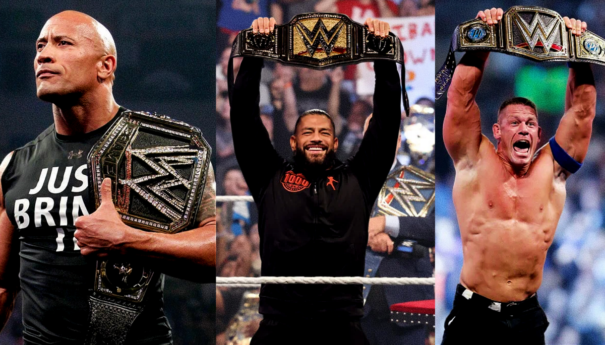 WrestleMania XL - The Rock - John Cena - Roman Reings