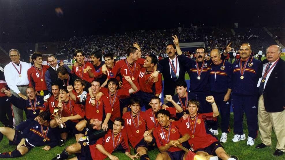 España campeona Europeo sub-21 de 1998