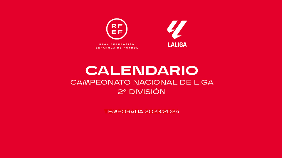 Calendario - Segunda división