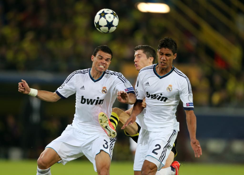 Varane Pepe Real Madrid
