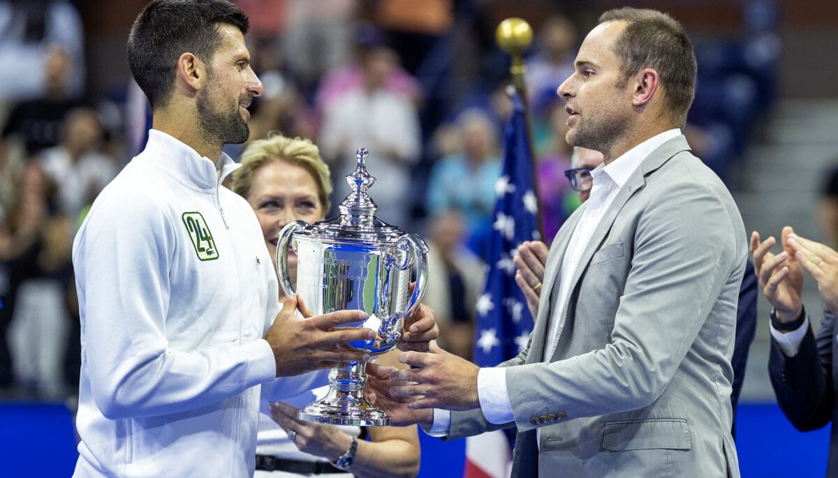 Novak Djokovic y Andy Roddick
