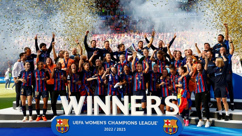 Barça - Champions femenina - campeón