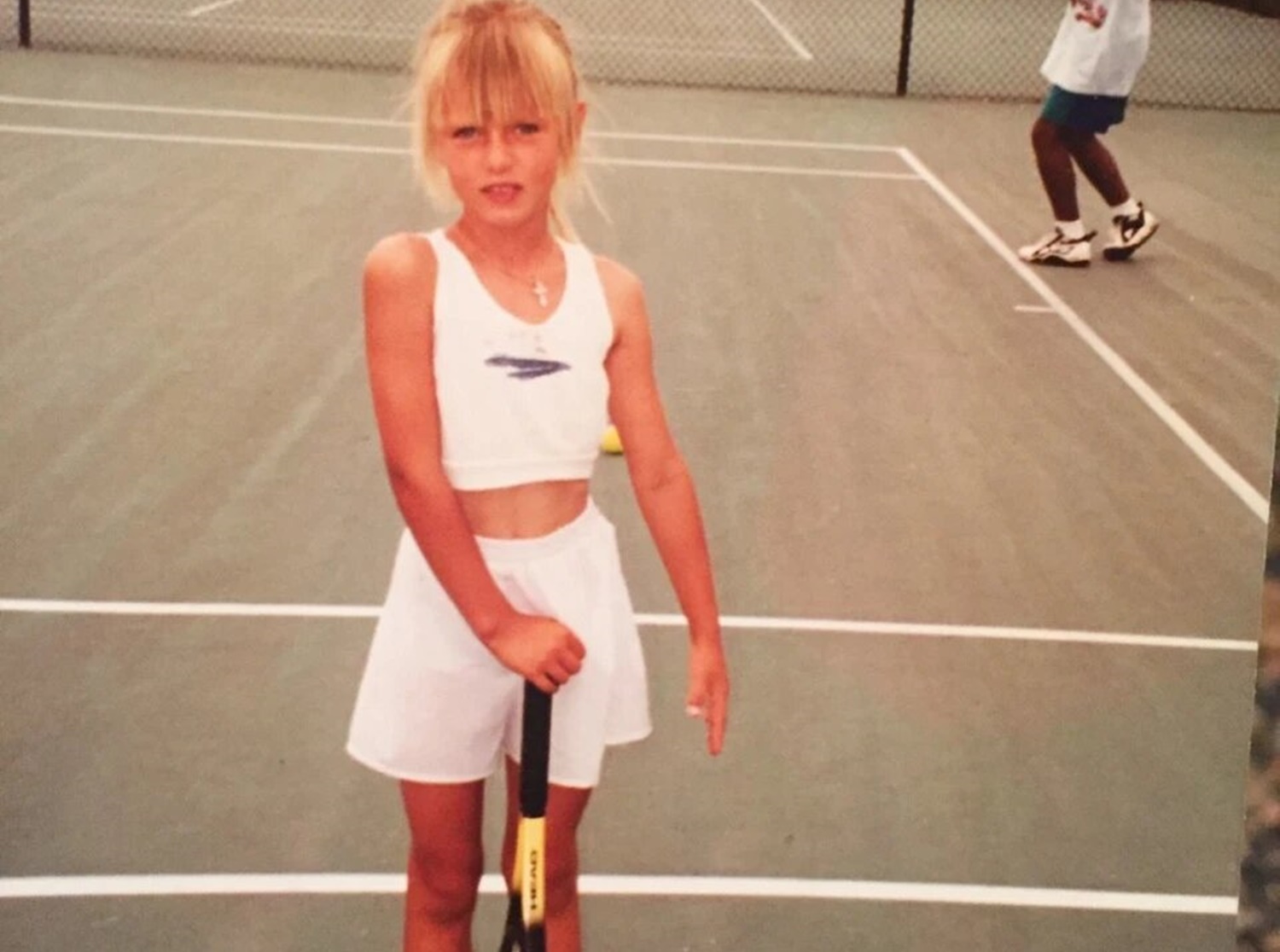 María Sharapova tenis niña