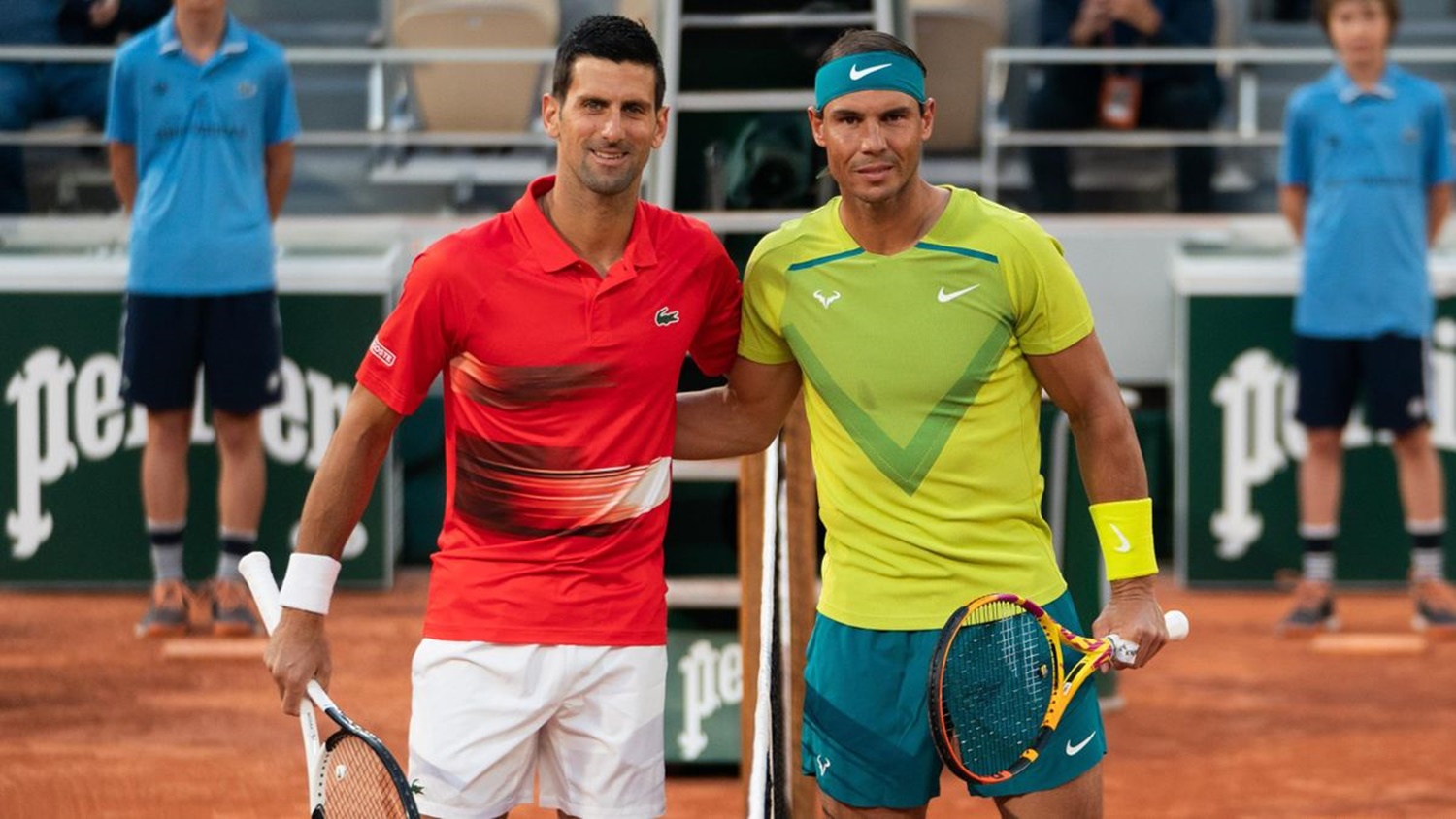 Novak Djokovic Rafa Nadal Roland Garros 2022