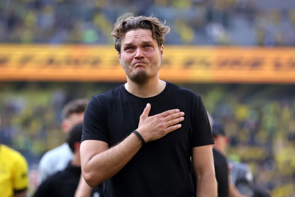 terzic - lágrimas - derrota - Bundesliga