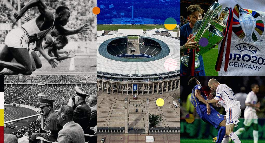 Olympiastadion - Eurocopa - historia