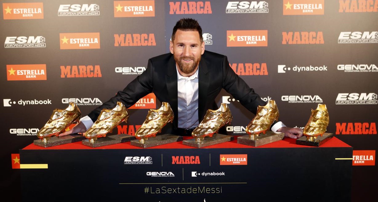 Leo Messi Bota de Oro