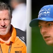 duras palabras zak brown max verstappen