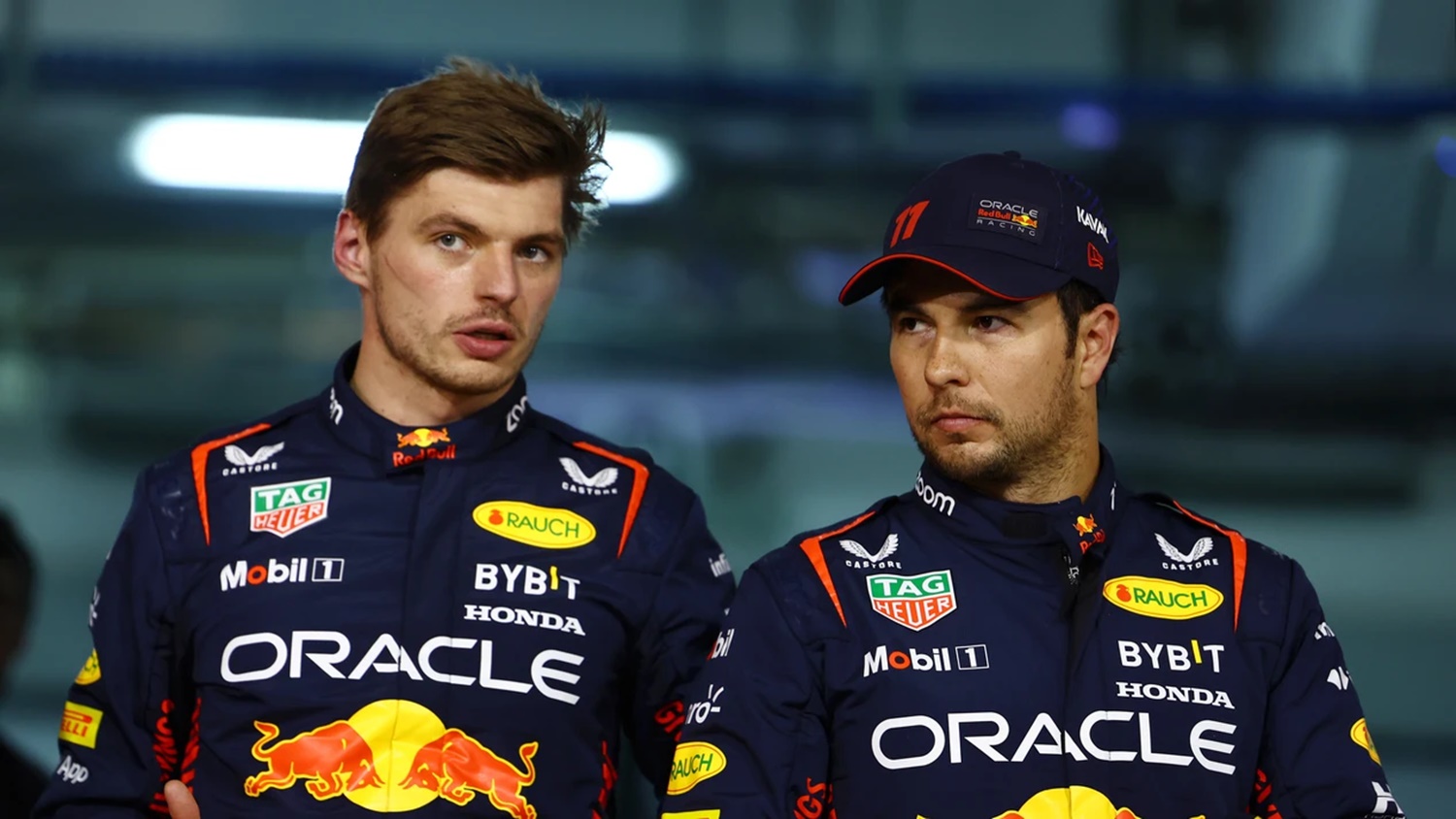 Max Verstappen Checo Pérez Red Bull