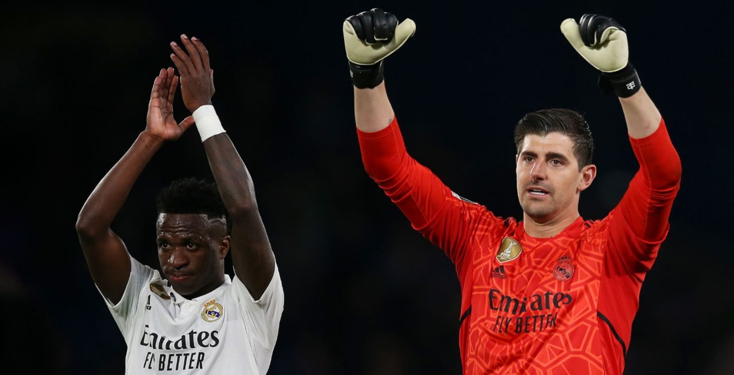 Courtois Vinícius Real Madrid