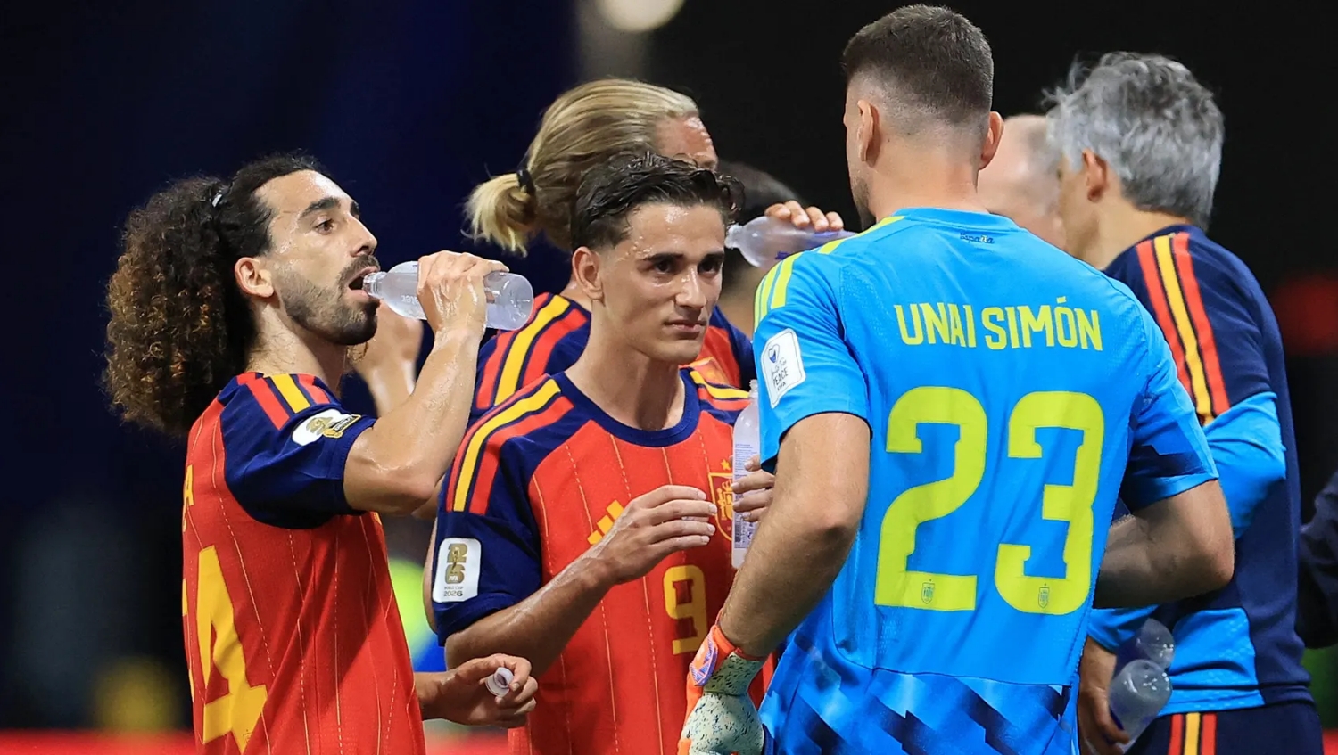 señalados España vs Cabo Verde