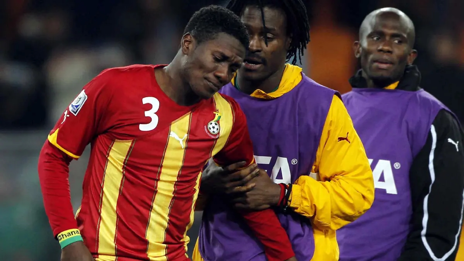 Asamoah Gyan penaltis Mundial 